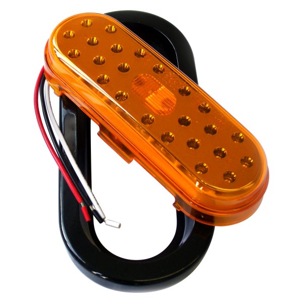 Race Sport® - 6 "x 2.5" Rectangular Amber LED Side Marker Light