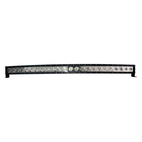 Race Sport® - Wrap Around Series 50" 240W Curved Combo Spot/Flood Beam LED Light Bar, Front View