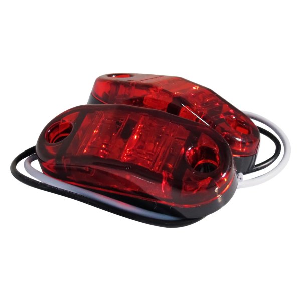 Race Sport® - 2.5" X 1" Marker Red LED Warning Lights