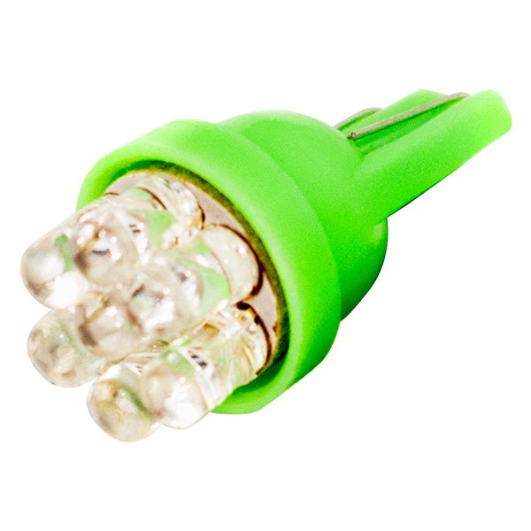 Race Sport® - Flux LED Bulbs (194 / T10, Green)