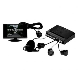 Race Sport® - Rear View System with 3.5" Monitor and Surface Mount Camera/Parking Sensors