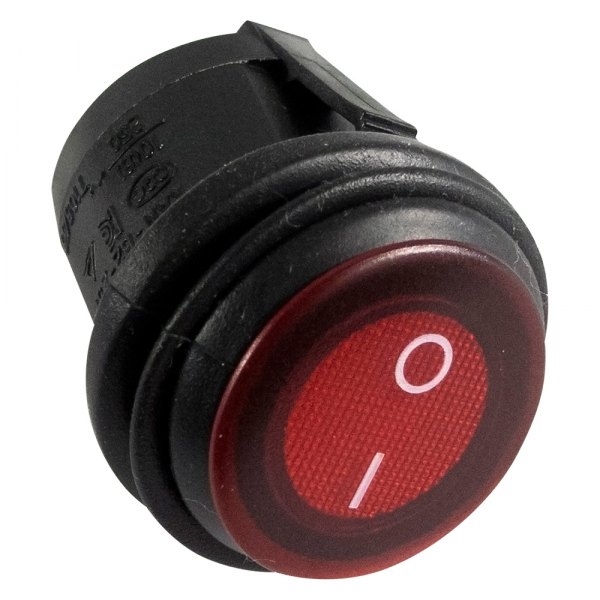  Race Sport® - Waterproof Rocker Red LED Switch