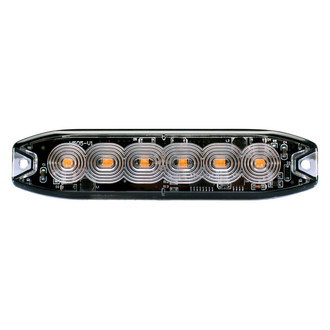 Race Sport® - Pro Series Bolt-On Mount White/Amber LED Strobe Light