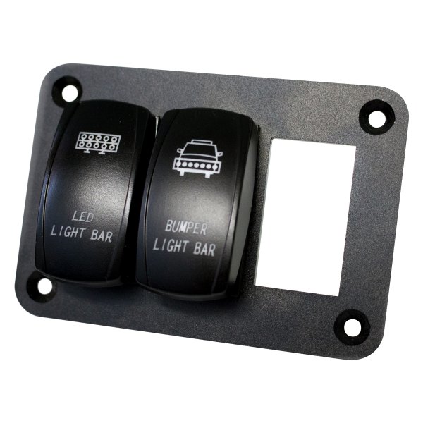  Race Sport® - Screw-Mount Aluminum 3-Switch Panel