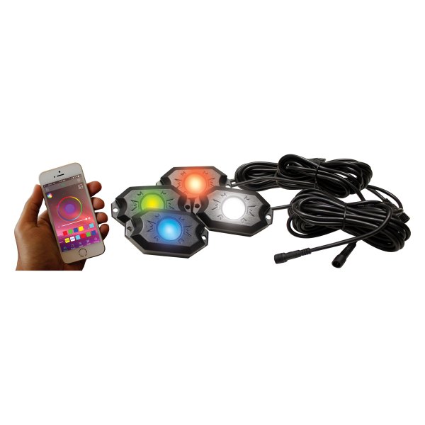  Race Sport® - Hi-Power Multicolor LED Rock Light Kit