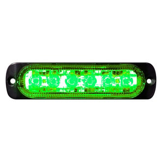 Race Sport® - Ultra Slim Bolt-On Mount 19-Flash Pattern LED Strobe Light