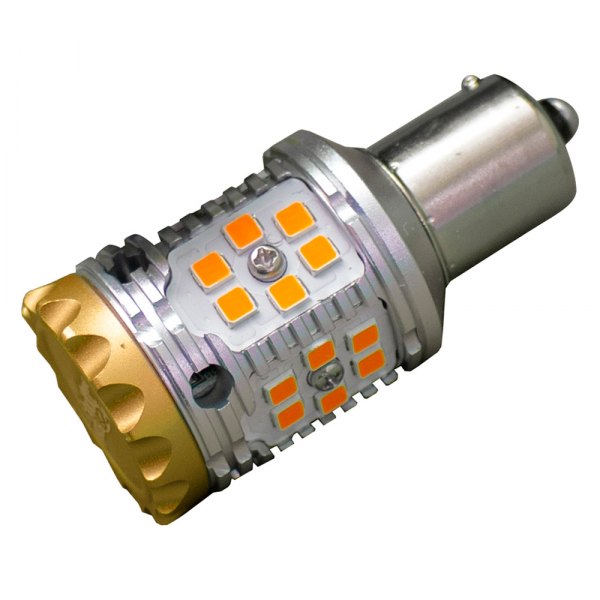 Race Sport® - Epistar 3030 Super Bright LED Bulbs (BAU15S, Amber)