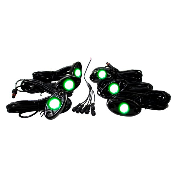  Race Sport® - Glow Green LED Rock Light Kit