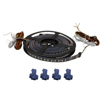 Race Sport® RSSBKIT60 - 60" LoPRO Sidekick Sequential Running White/Amber LED Strip Kit