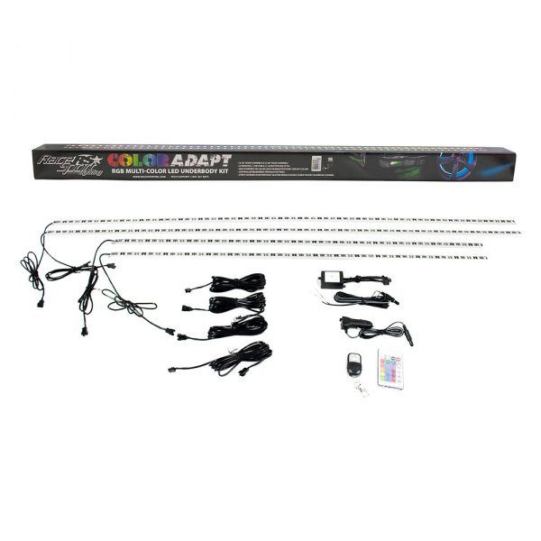  Race Sport® - Adaptive RGB LED Underbody Kit with Retail Box