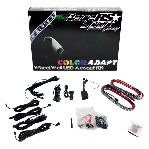  Race Sport® - Remote Control Multicolor LED Wheel Kit