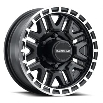 RACELINE® - 953BM KRANK Black with Machined Face