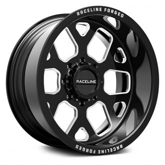 RACELINE® - RF103B SHOOTER FORGED Gloss Black with Milled Accents
