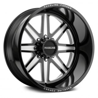 RACELINE® - RF104B STAMINA FORGED Gloss Black with Milled Accents
