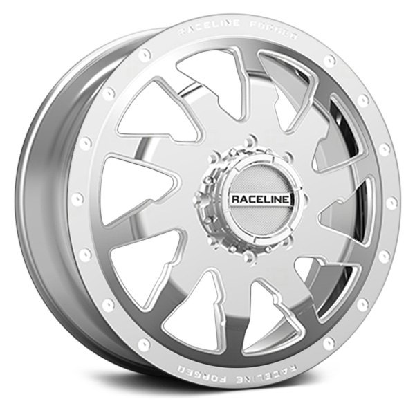 RACELINE® - RF404P RATCHET 8 FORGED DUALLY Front Polished