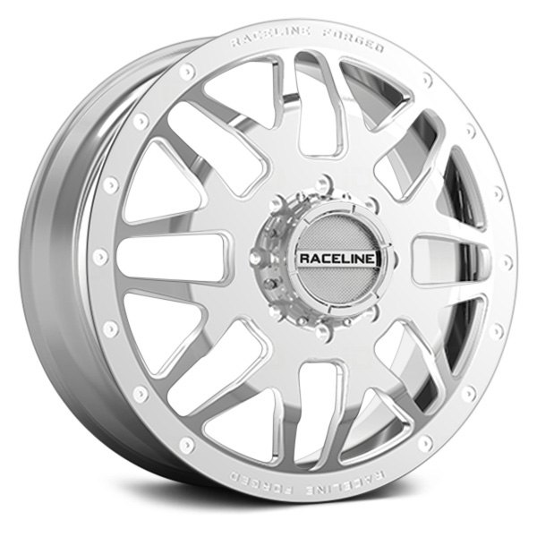 RACELINE® - RF405B STATIC 8 FORGED DUALLY Front Polished