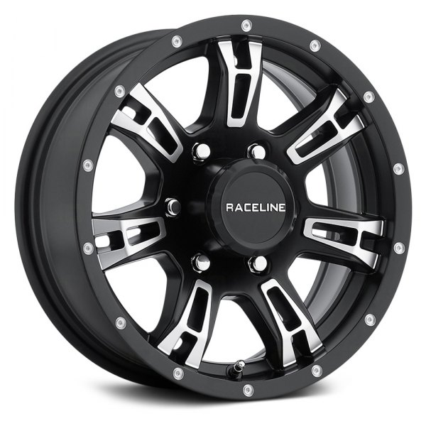 RACELINE® - 840 ARSENAL TRAILER Black with Machined Face