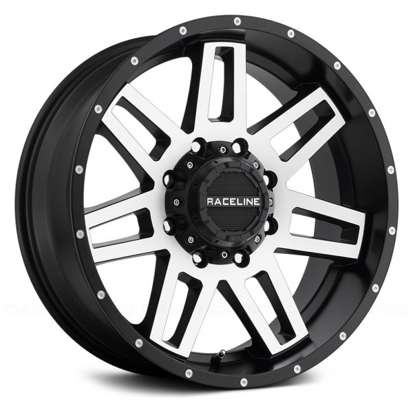 RACELINE® - INJECTOR Black with Machined Face