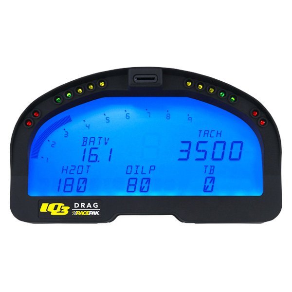 Racepak® - IQ3D™ Drag Race Dash Monitor with Data Logging