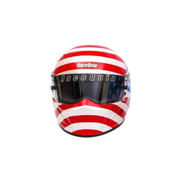 RaceQuip® - Vesta 15 American Flag Graphic Carbon Large SA2015 Full Face Racing Helmet