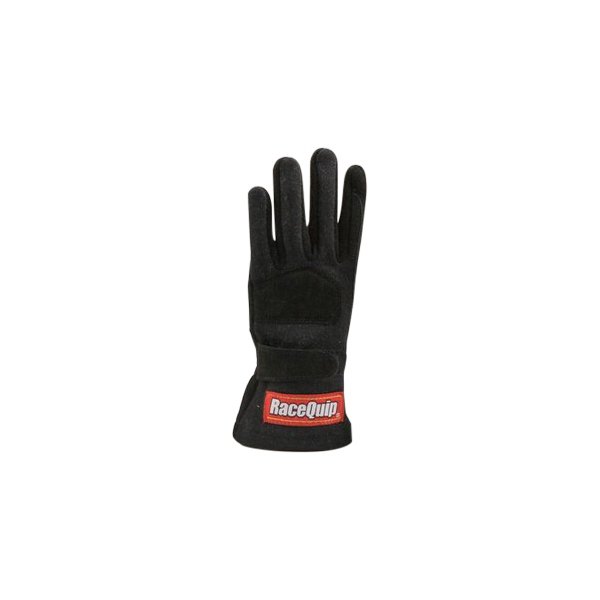 RaceQuip® - 355 Series Black XS Double Layer Racing Gloves
