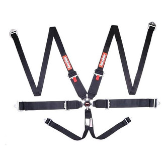 RaceQuip® - SFI Camlock 6-Point Lap Harness Belts