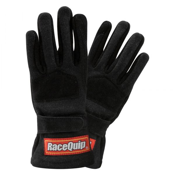 RaceQuip® - 355 Series Black S Double Layer Kids Racing Gloves