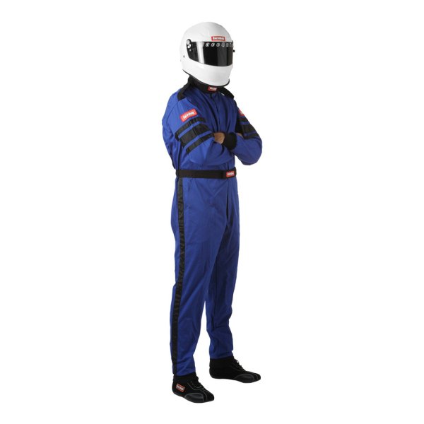 RaceQuip® - 110 Series Blue L Single Layer Racing Suit