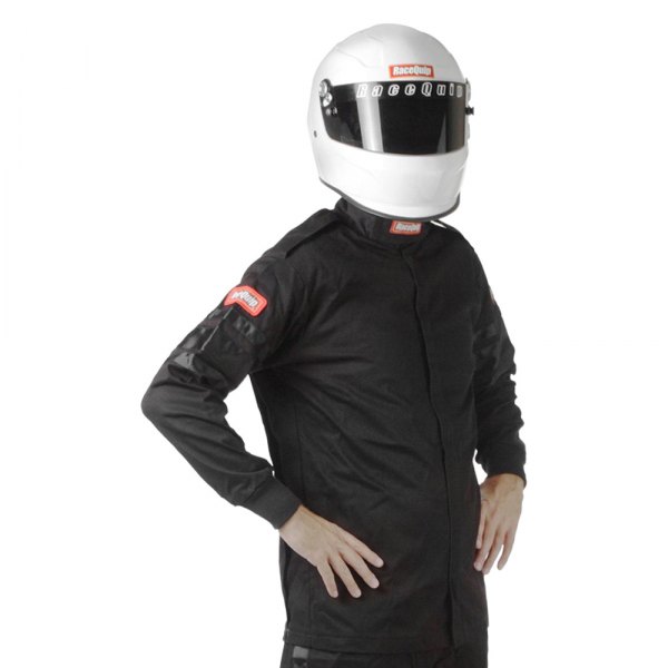 RaceQuip® - 110 Series Black S Single Layer Racing Jacket
