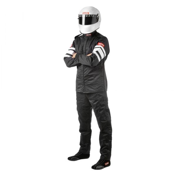 RaceQuip® - 120 Series Black S Multi Layer Racing Suit