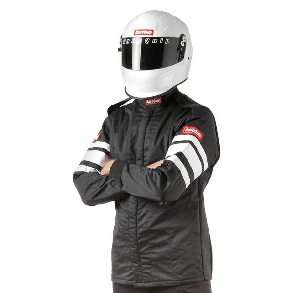 RaceQuip® - 120 Series Black XXXL Multi Layer Racing Jacket