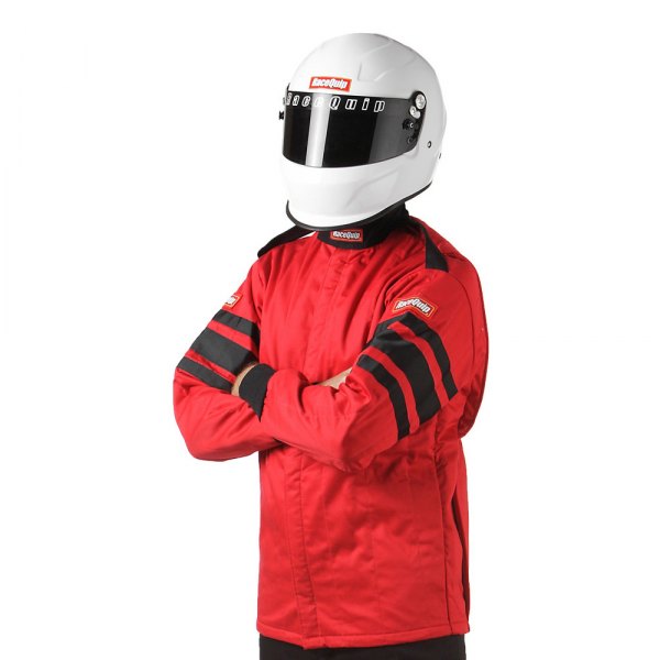 RaceQuip® - 120 Series Red L Multi Layer Racing Jacket