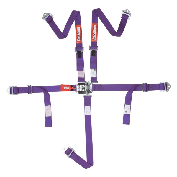 RaceQuip® - Purple Jr. Dragster Youth 5-Point Harness Set