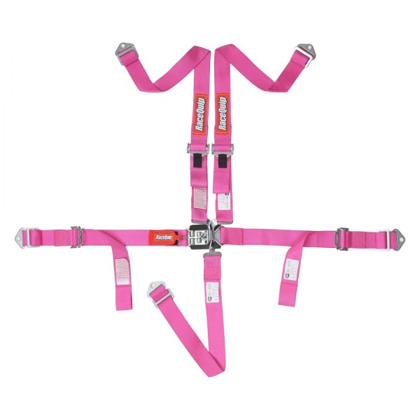 RaceQuip® - Pink Jr. Dragster Youth 5-Point Harness Set