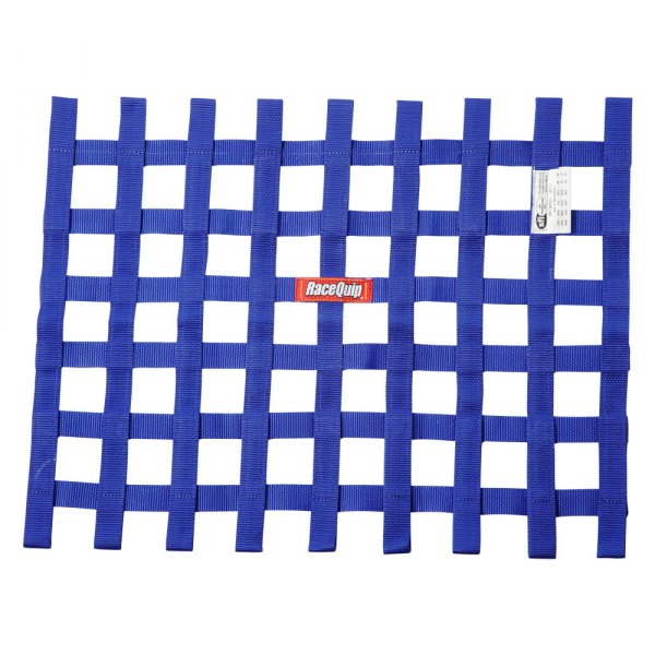 RaceQuip® - Blue 18" x 24" Ribbon Window Net