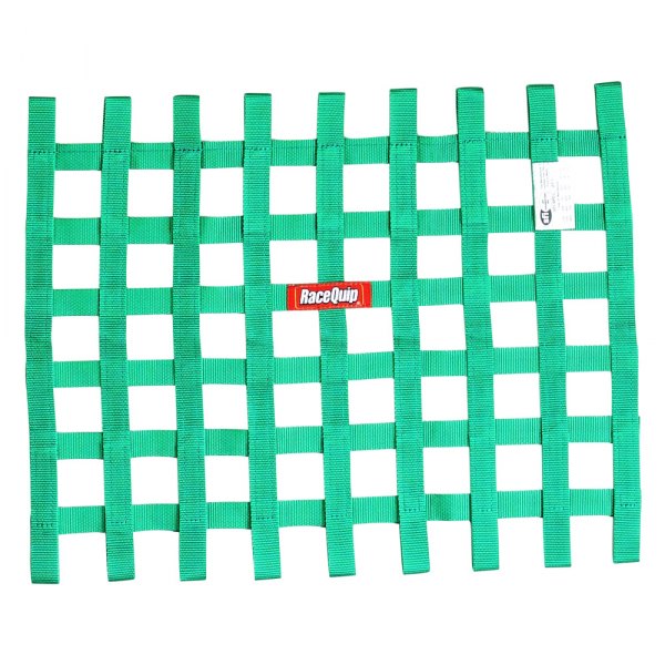 RaceQuip® - Green 18" x 24" Ribbon Window Net