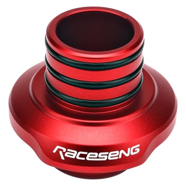 Raceseng® - Satin Anodized Red Shift Boot Collar/Retainer