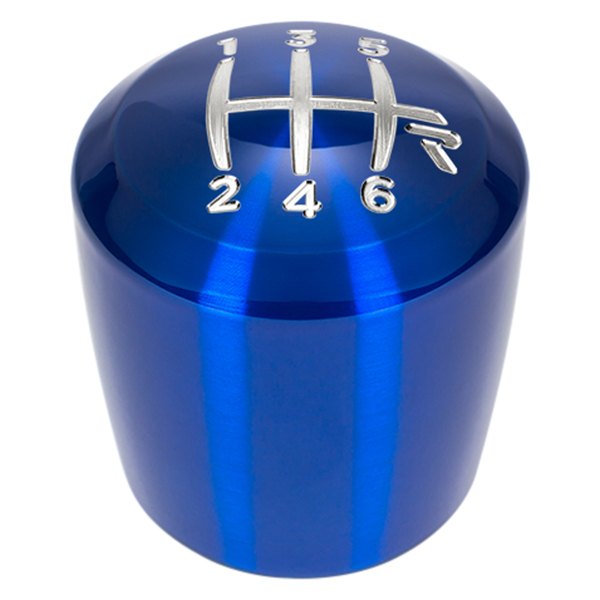 Raceseng® - Manual Ashiko 6-Speed Blue Translucent Shift Knob