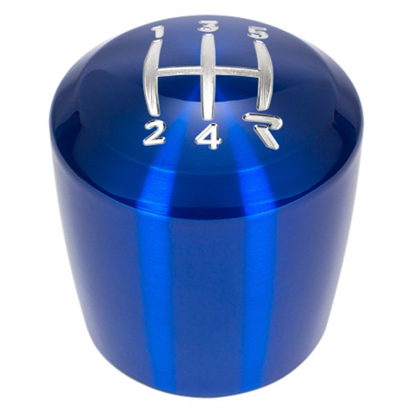 Raceseng® - Manual Ashiko 5-Speed Blue Translucent Shift Knob