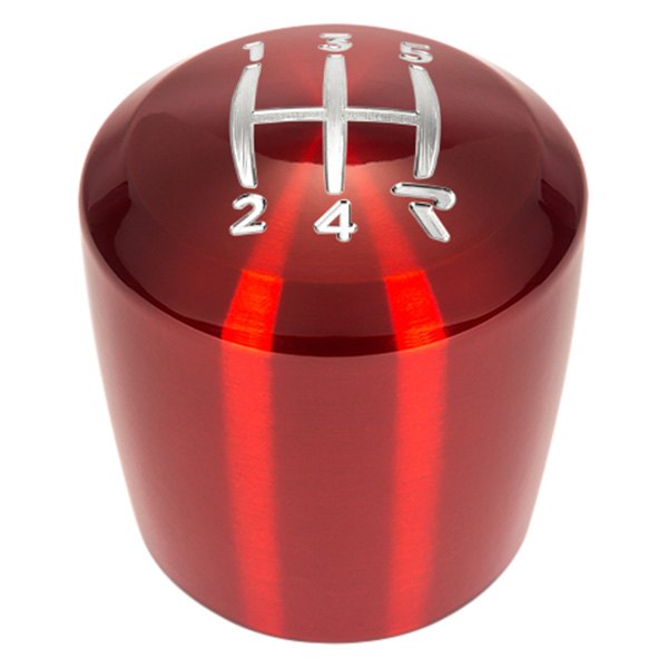 Raceseng® - Manual Ashiko 5-Speed Red Translucent Shift Knob