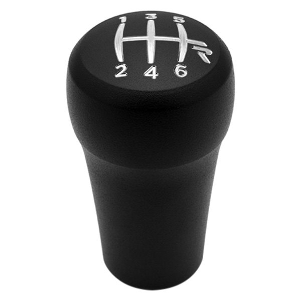 Raceseng® - Manual Rondure 6-Speed Black Texture Shift Knob