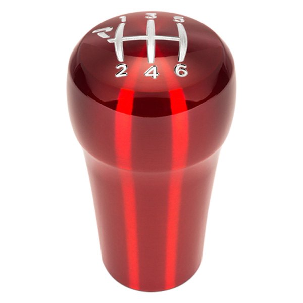 Raceseng® - Manual Rondure 6-Speed Red Translucent Shift Knob