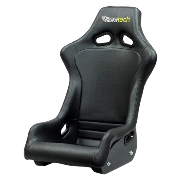 Racetech® - RT1000 Series Fiberglass Racing Seat, Vinyl, Black