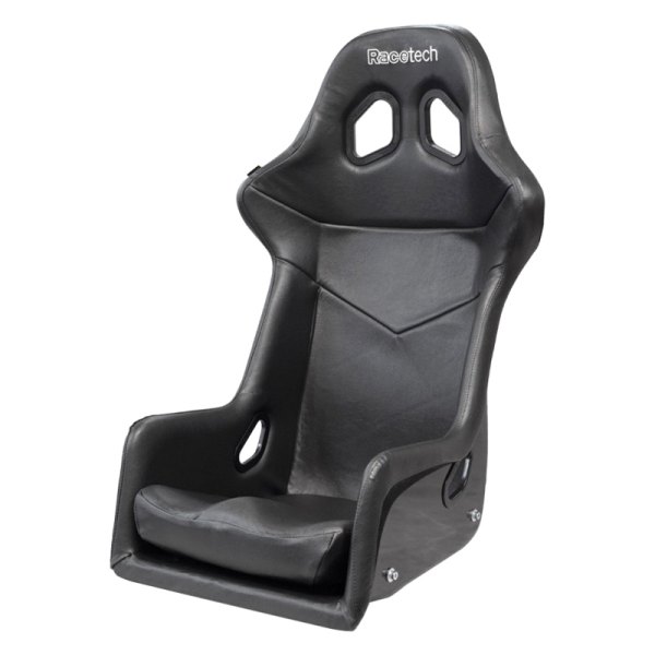 Racetech® - RT4100 Series Fiberglass Racing Seat, Vinyl, Standard, Black