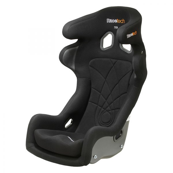 Racetech® - RT4119 Series Race Seat with Head Restraint, Wide and Tall, Black