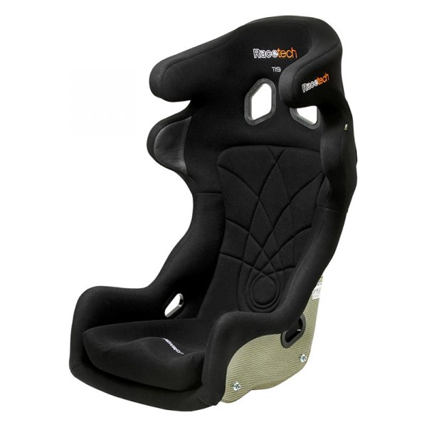 Racetech® - RT9119 Series Carbon Racing Seat with Head Restraint, Standard, Black