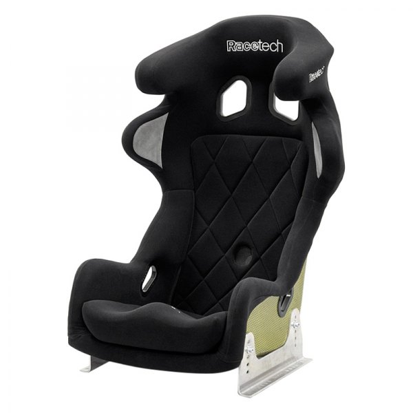 Racetech® - RT9129 Series Racing Seat with Head Restraint, Wide and Tall, Black
