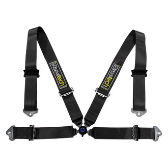 Racetech® - 4 Point Magnum Series Harness Set, Black