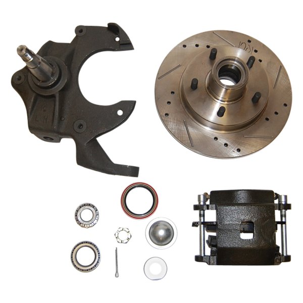 Racing Power Company® - Drilled and Slotted Brake Conversion Kit