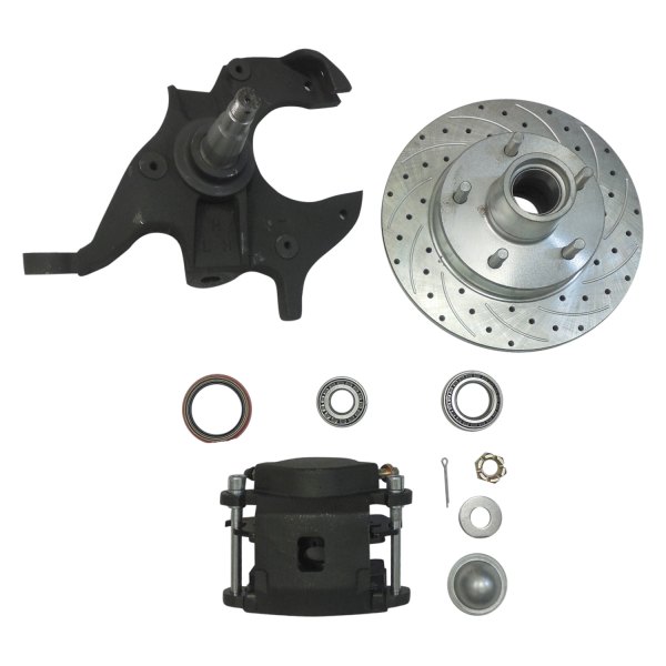  Racing Power Company® - Drilled and Slotted Front Brake Conversion Kit